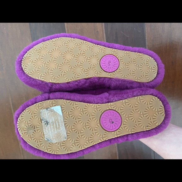 Purple UGG Slippers - Picture 3 of 6